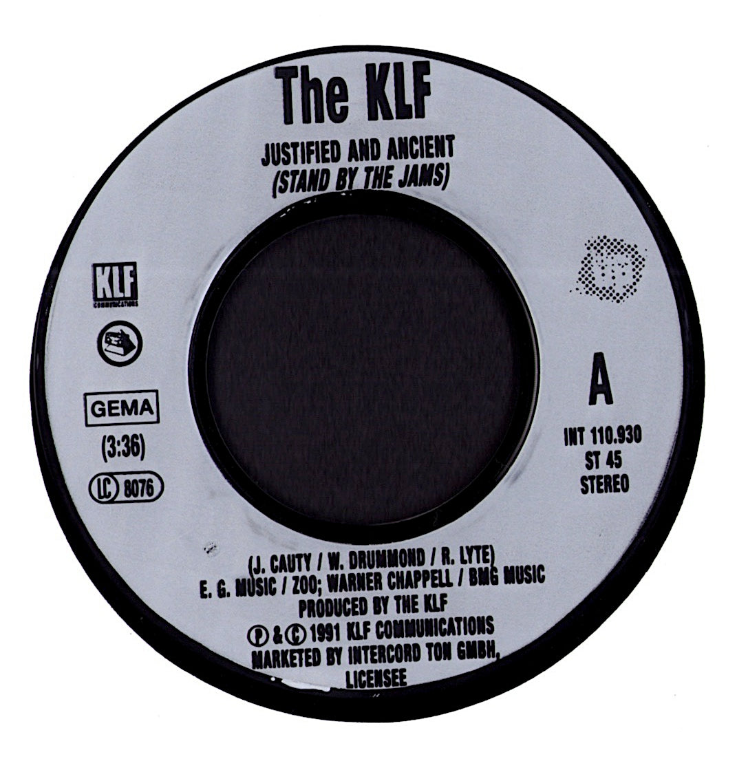 The KLF – Justified & Ancient Vinyl 7" Kopie
