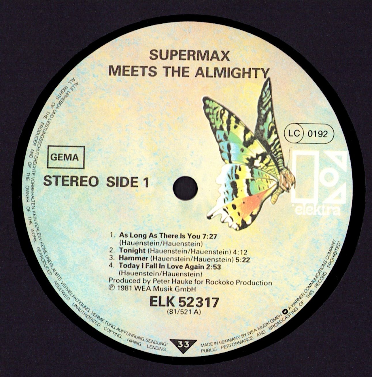 Supermax - Meets The Almighty Vinyl LP