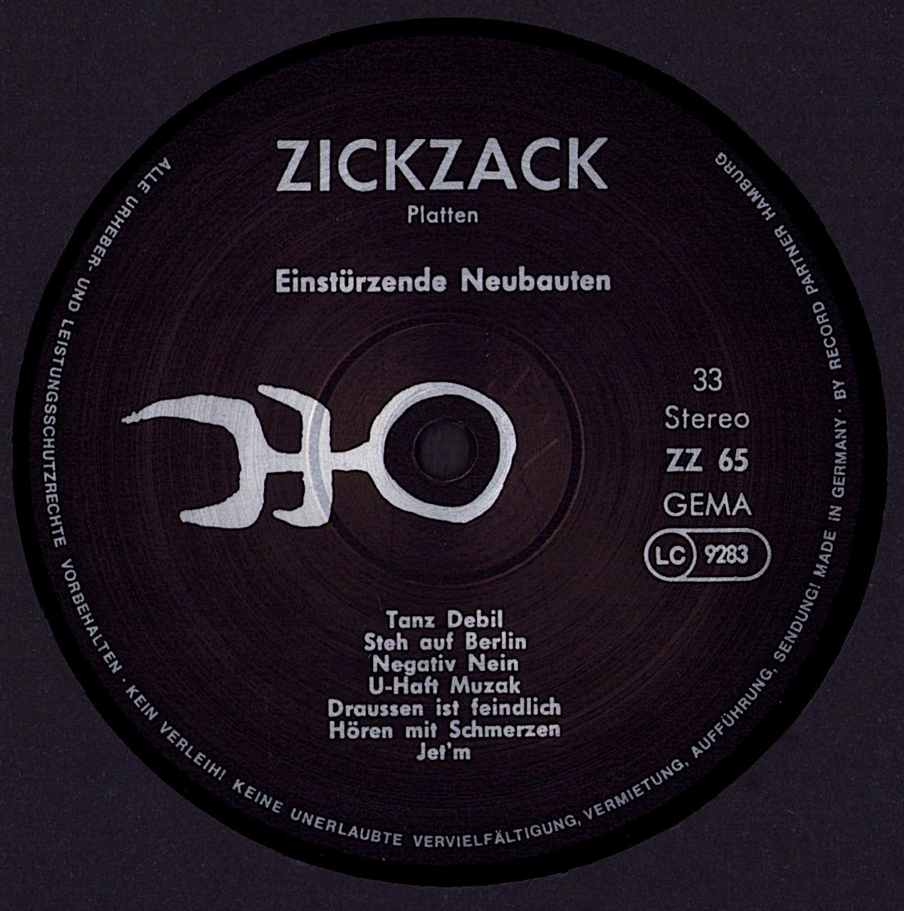 Einstürzende Neubauten – Kollaps Vinyl LP