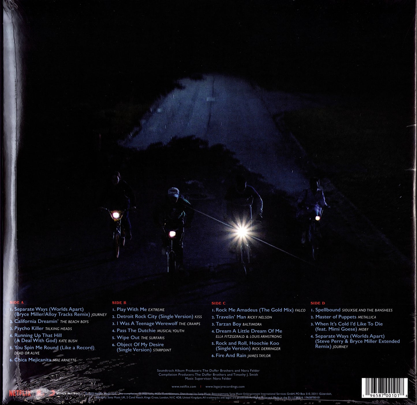 Stranger Things 4: Soundtrack From The Netflix Series Black Vinyl 2LP