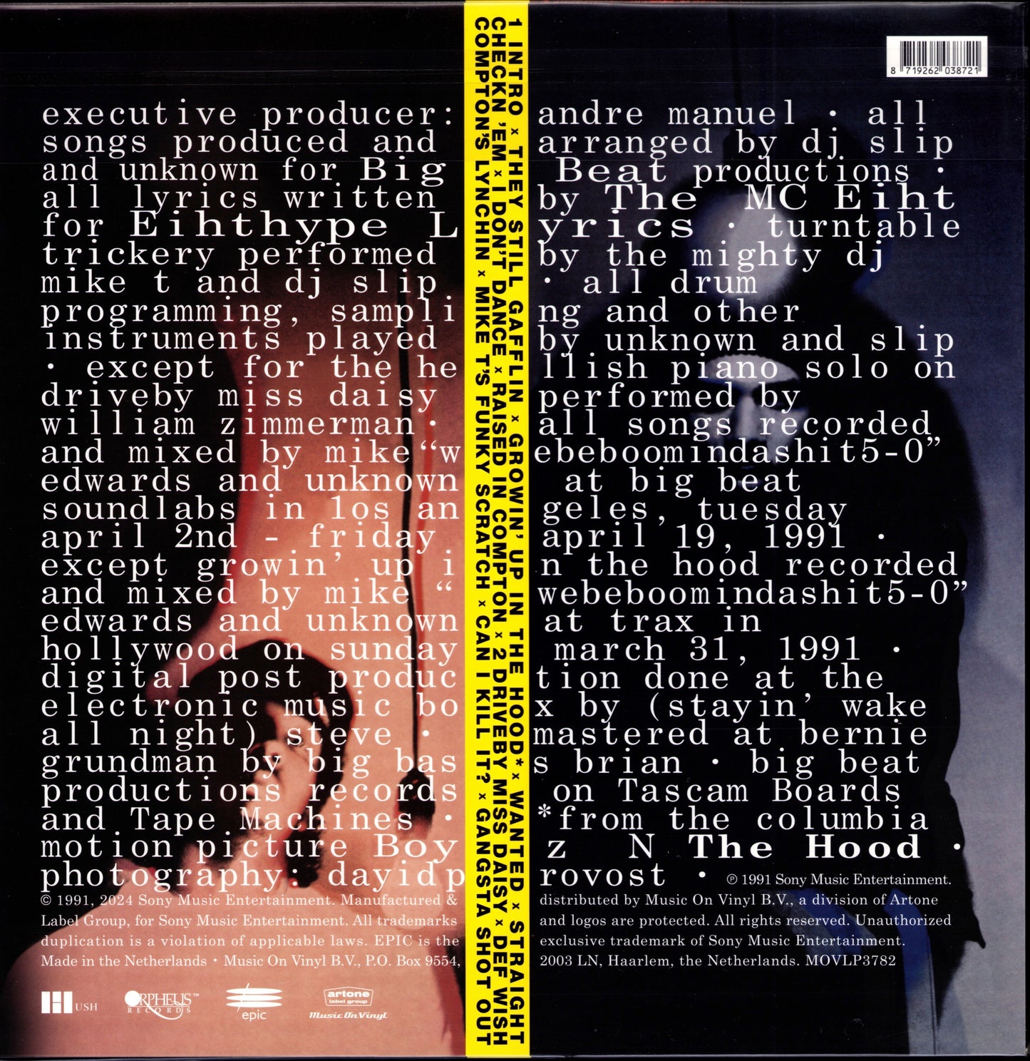 Comptons Most Wanted – Straight Checkn 'Em Black Vinyl LP