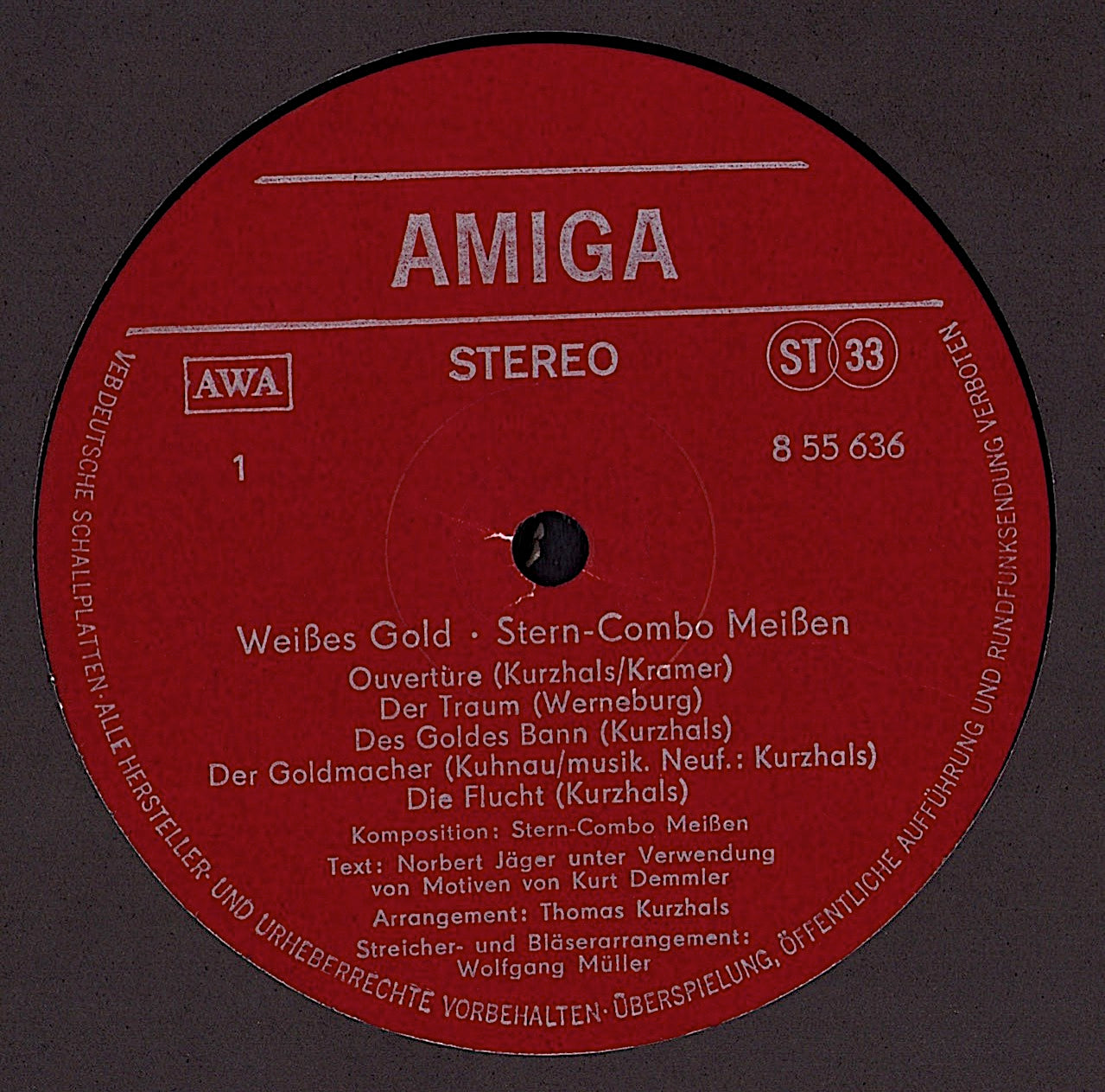 Stern-Combo Meissen - Weisses Gold Vinyl LP