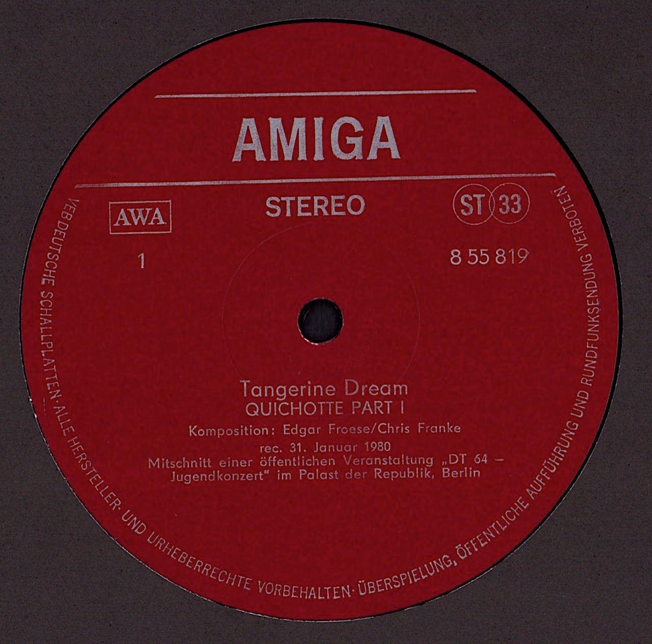 Tangerine Dream – Tangerine Dream Vinyl LP