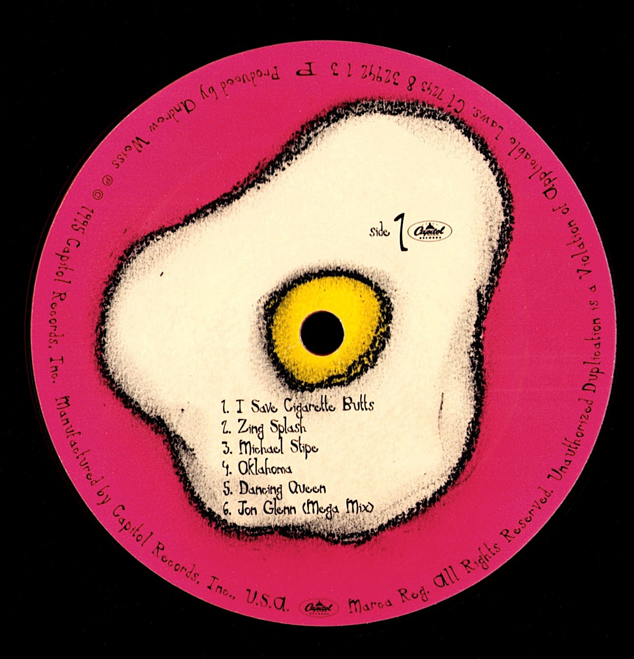 P – P Orange Vinyl LP