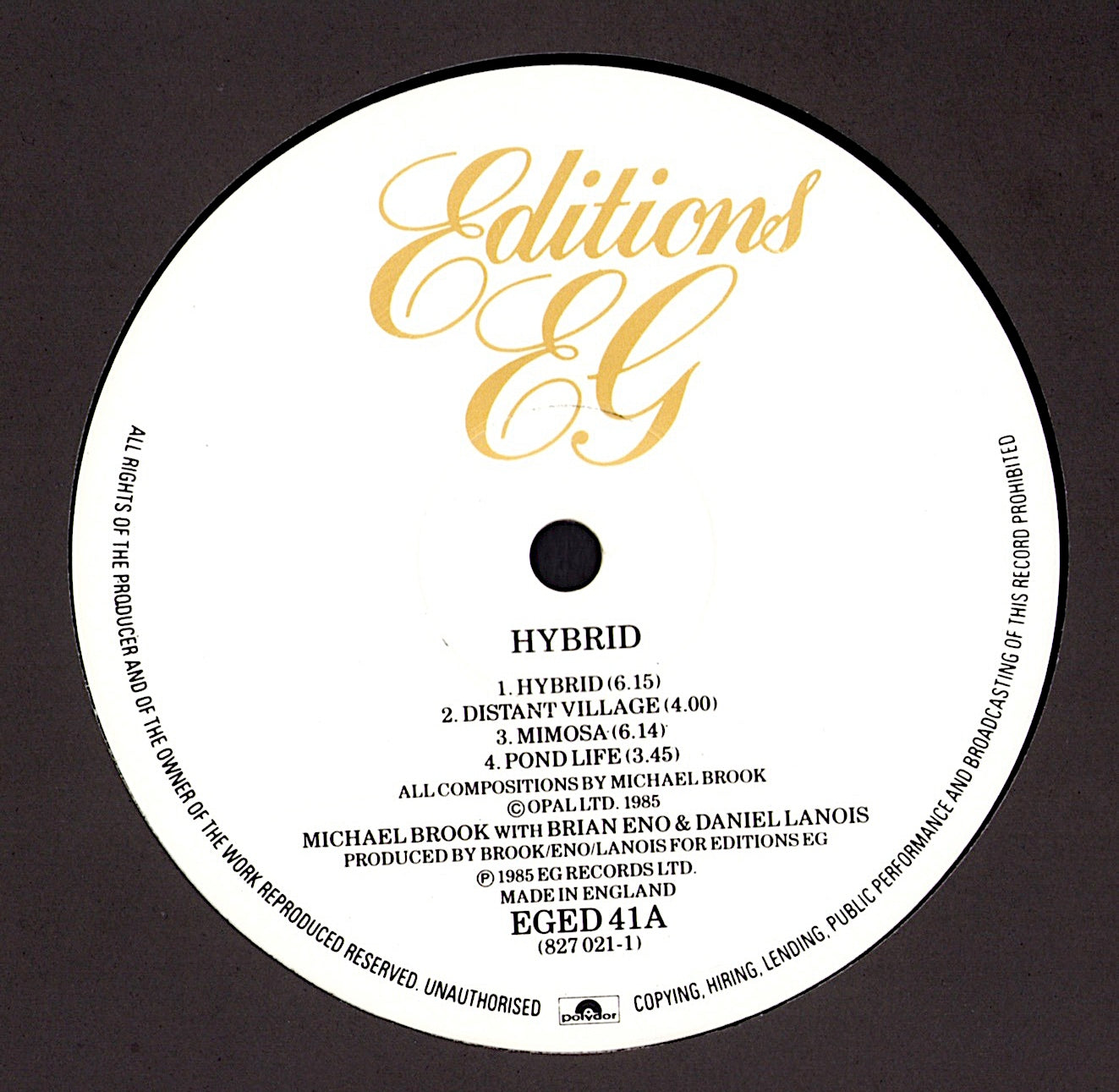 Brian Eno - Before And After Science Vinyl LP Kopie Kopie