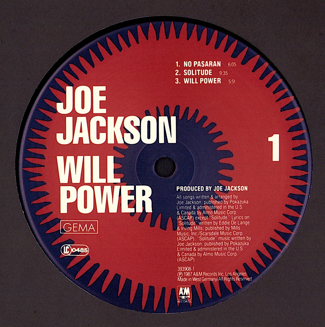 Joe Jackson – Body And Soul Vinyl LP Kopie Kopie