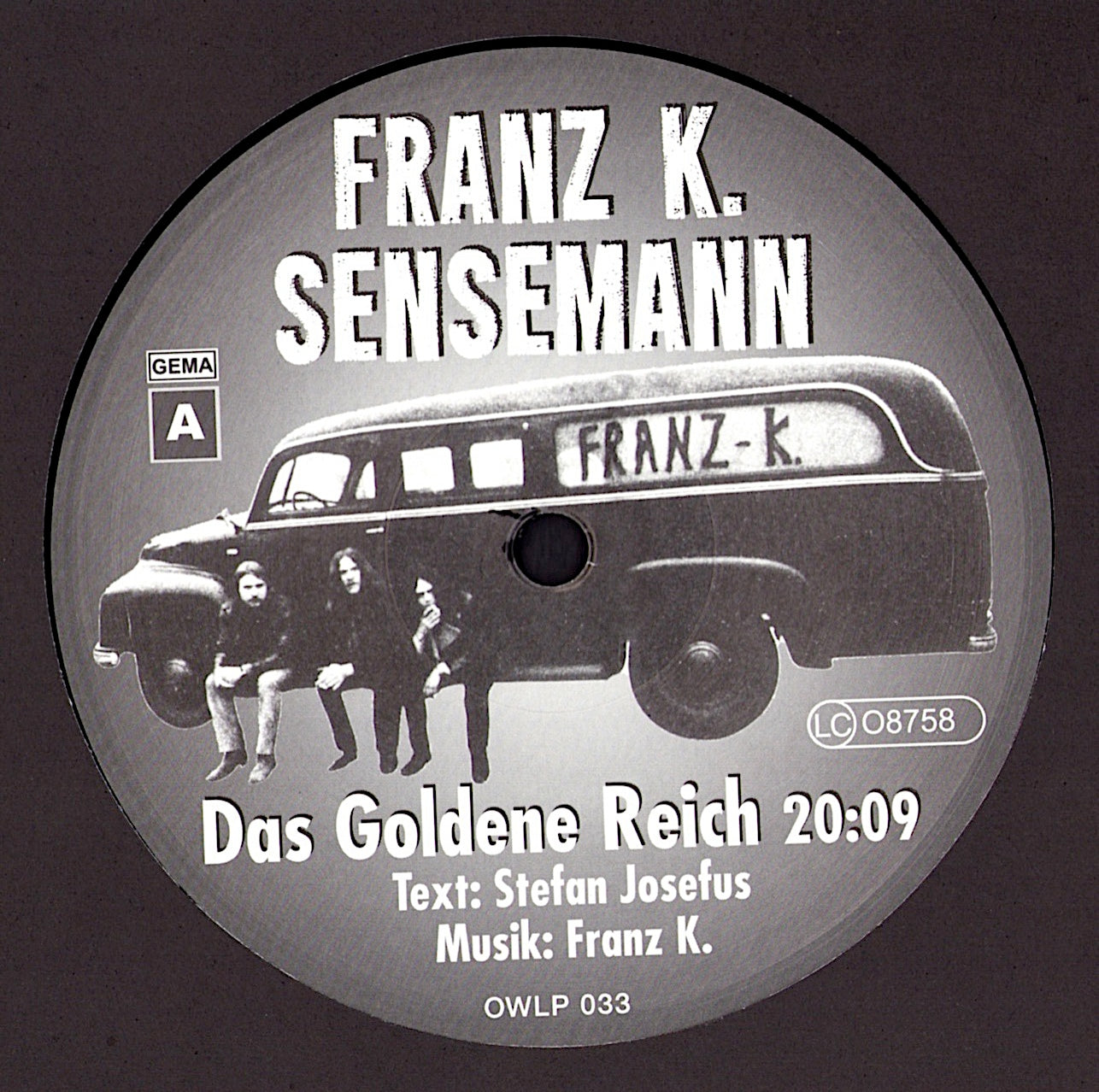 Pink Floyd - The Piper At The Gates Of Dawn Vinyl LP Kopie