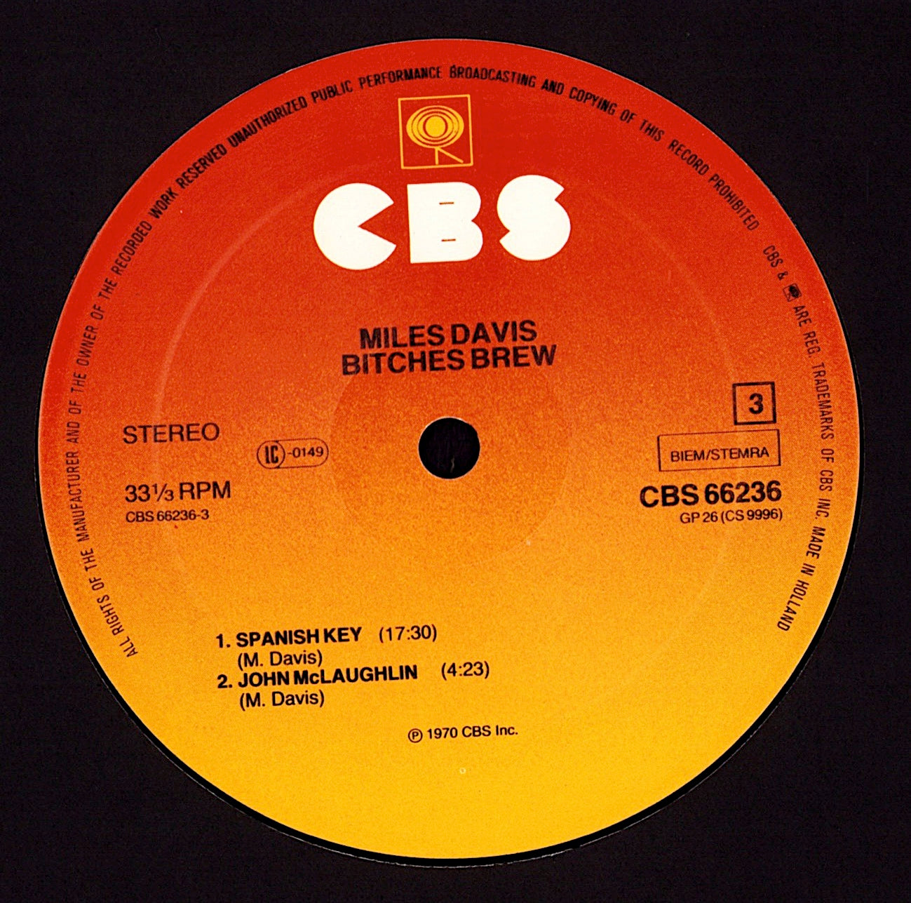 Miles Davis - Live - Evil Vinyl 2LP UK Kopie