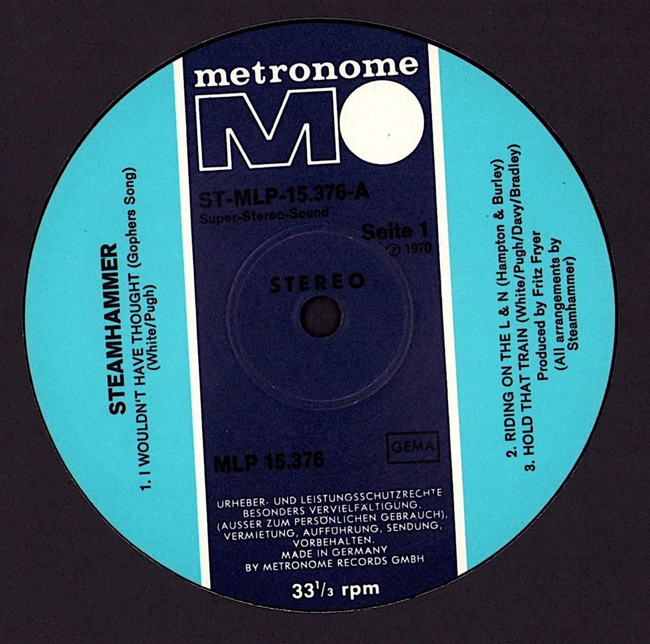 Steamhammer – Mountains Vinyl LP