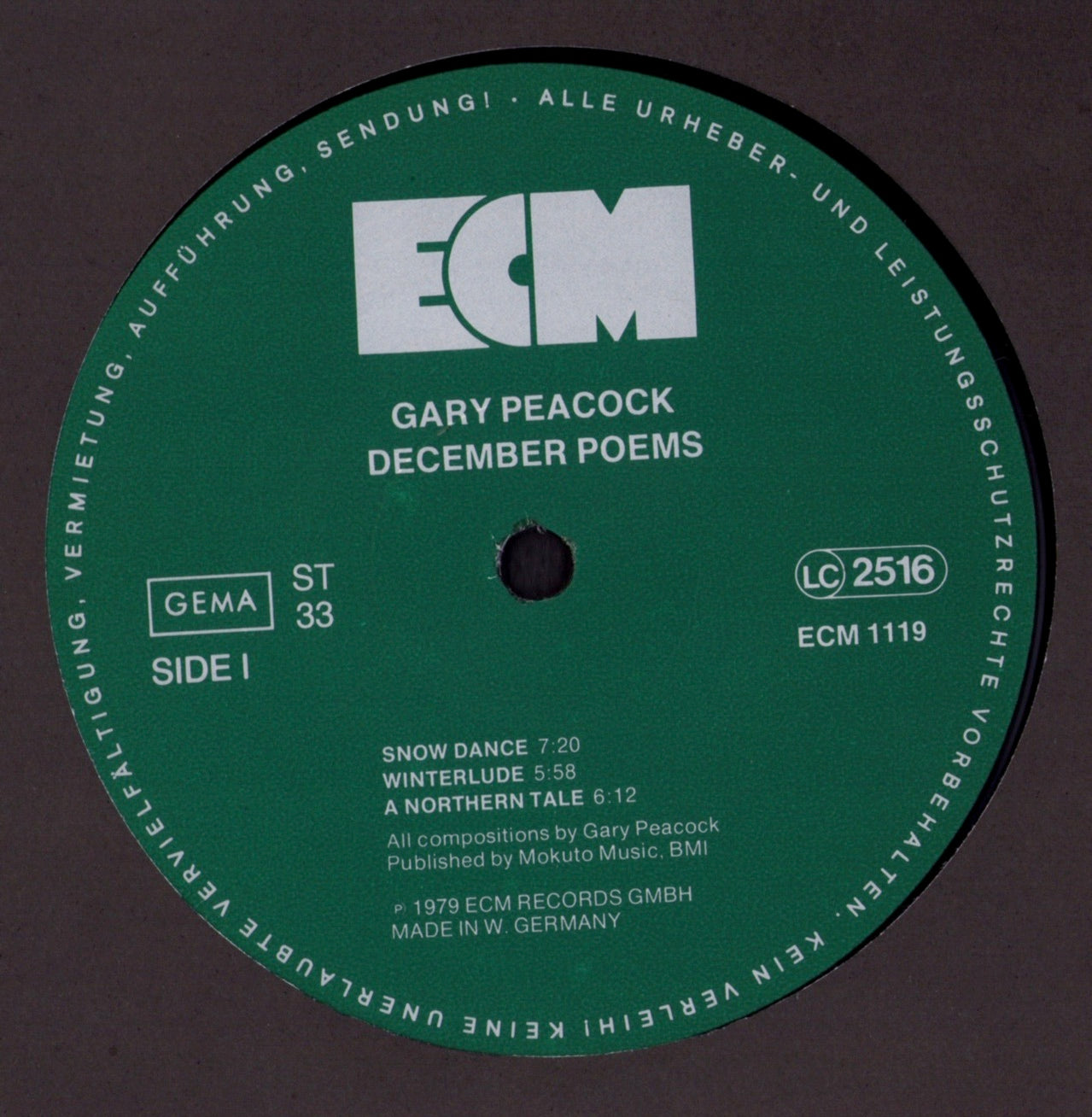 Nana Vasconcelos - Saudades Vinyl LP ECM Records Kopie Kopie Kopie