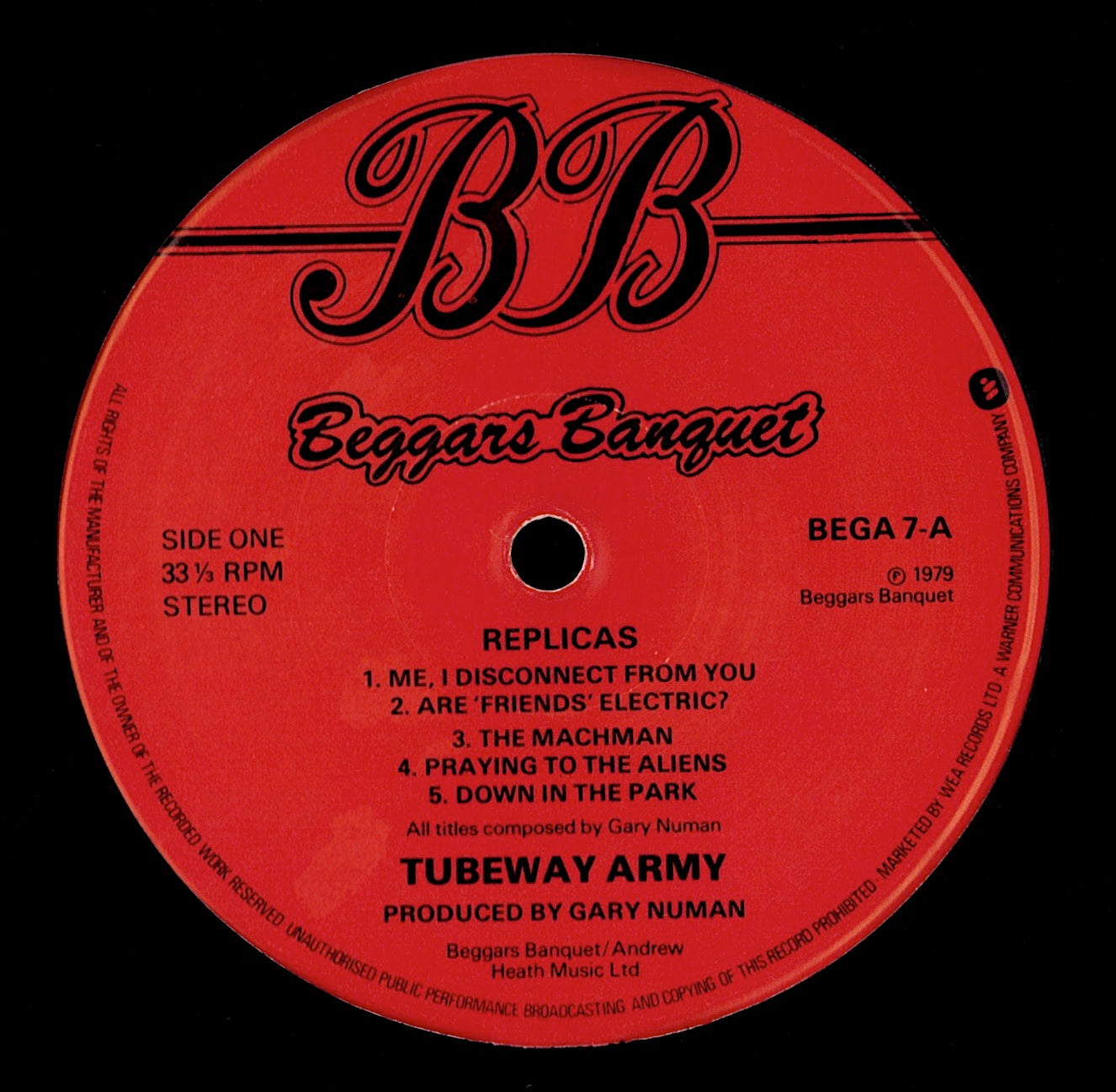 Gary Numan - Replicas Vinyl LP