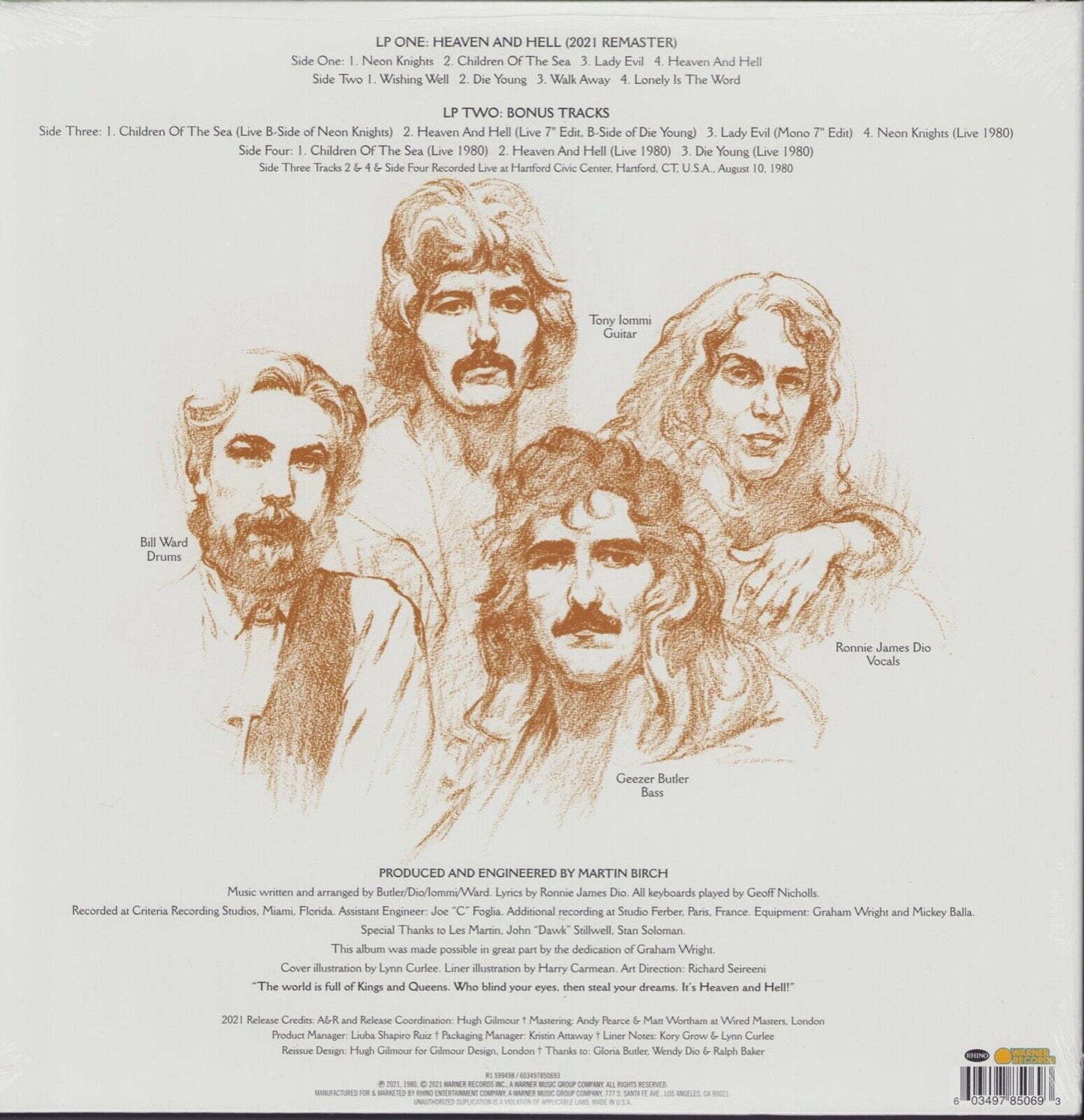 Black Sabbath - Heaven And Hell Vinyl 2LP