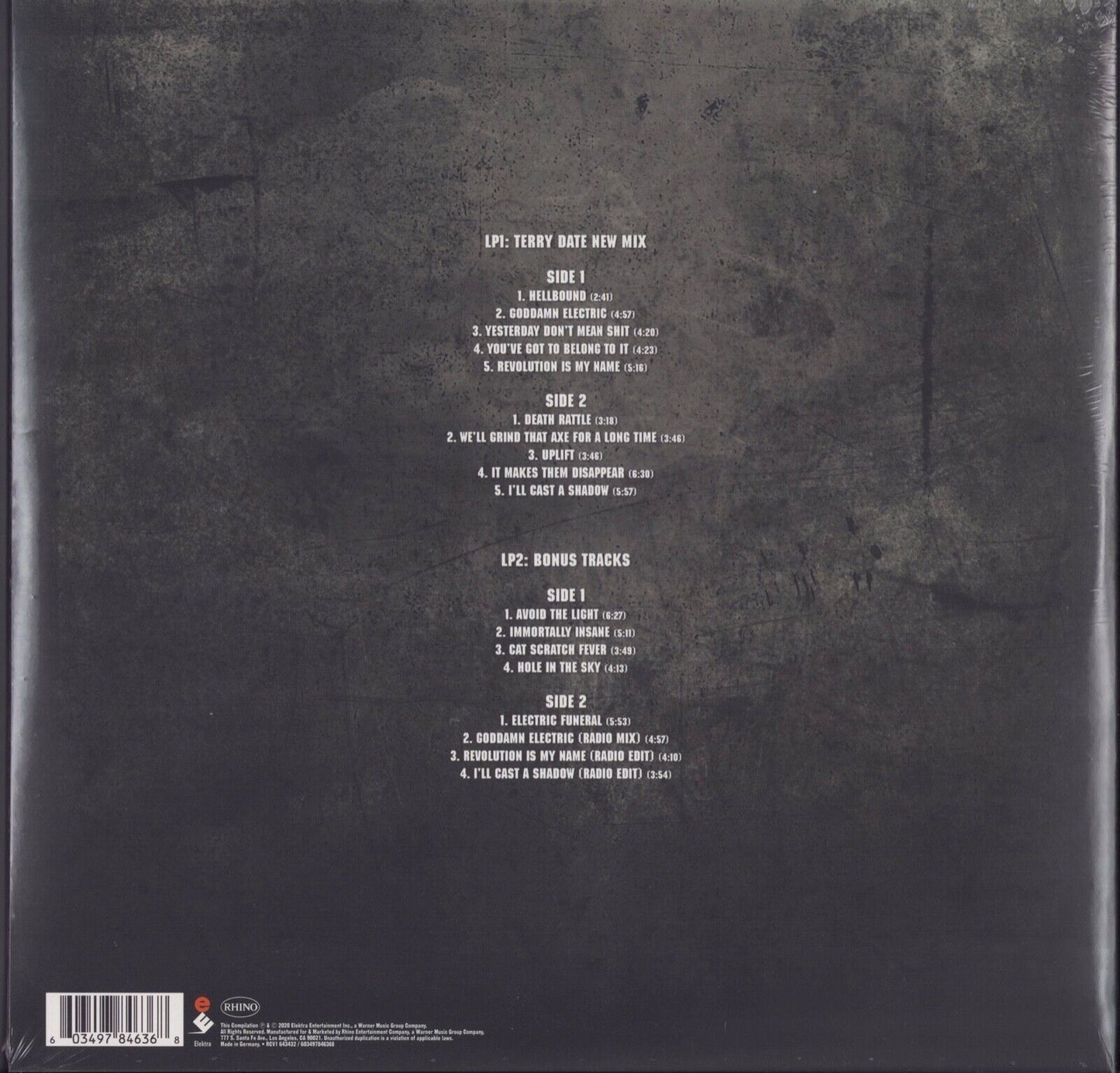 Pantera - Reinventing The Steel Silver Vinyl 2LP Limited & Anniversary Edition