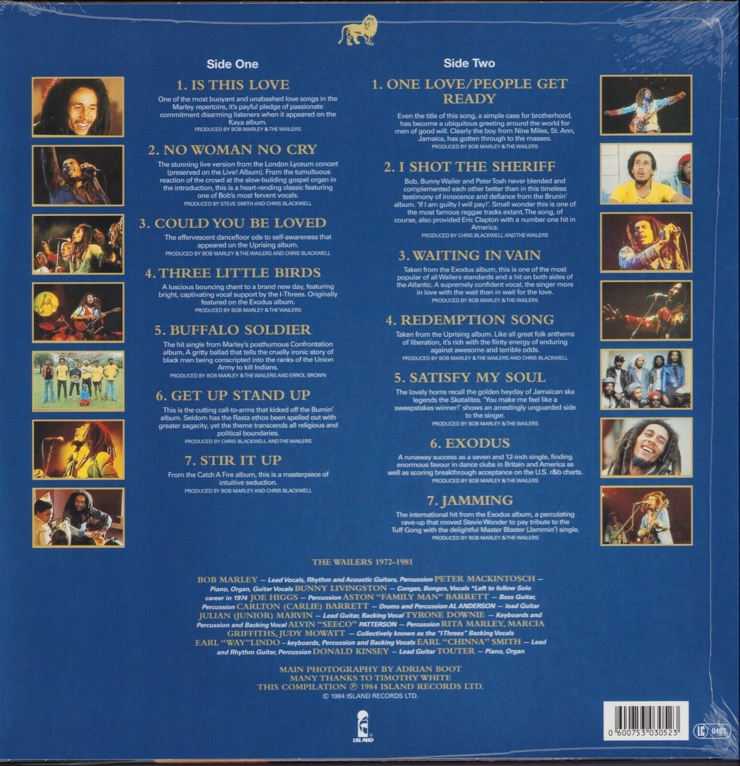 Bob Marley & The Wailers - Legend - The Best Of Bob Marley And The Wailers Vinyl LP