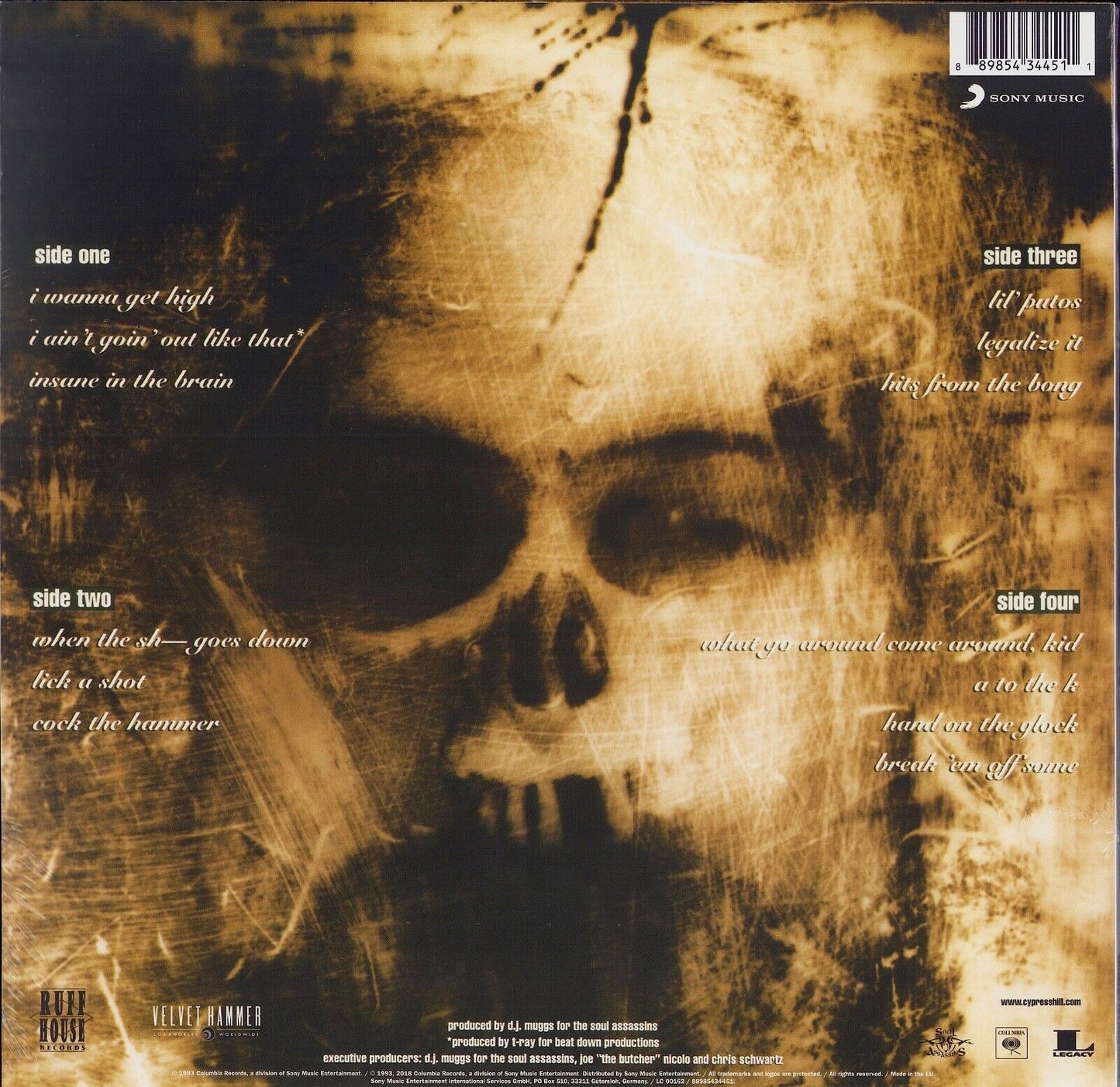 Cypress Hill - Black Sunday Vinyl 2LP