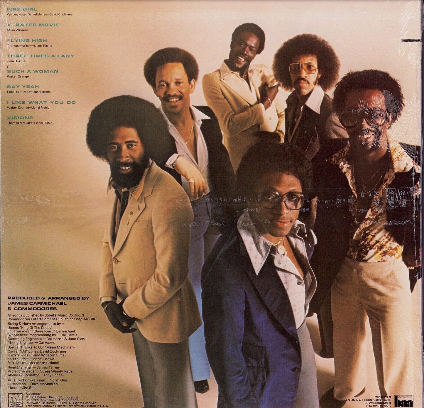 Commodores - Natural High Vinyl LP Still sealed