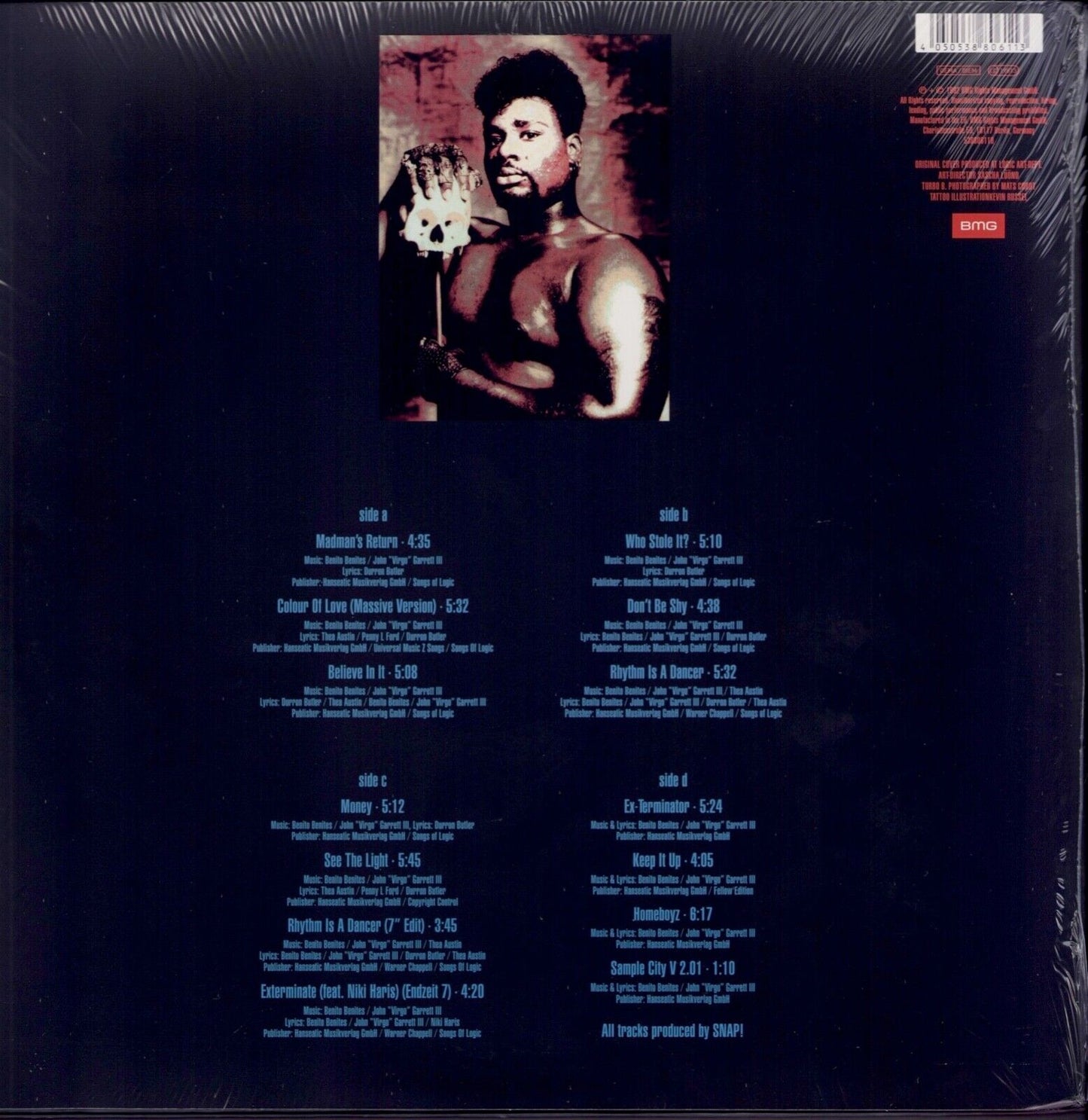 Snap! - The Madman's Return Orange & Yellow Vinyl LP 30th Anniversary Edition