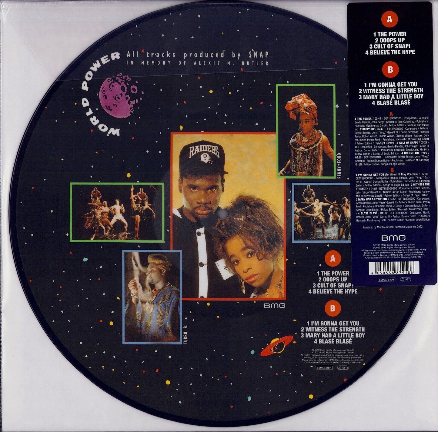 Snap! - World Power Picture Disc Vinyl LP