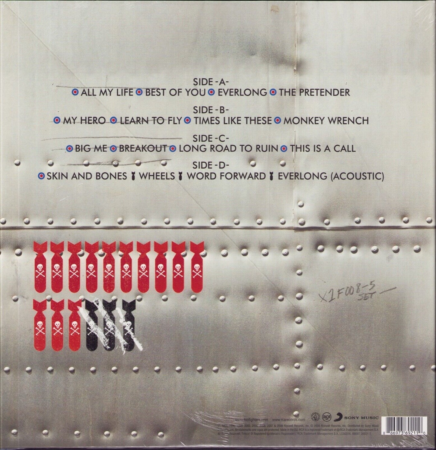 Foo Fighters - Greatest Hits Vinyl 2LP EU