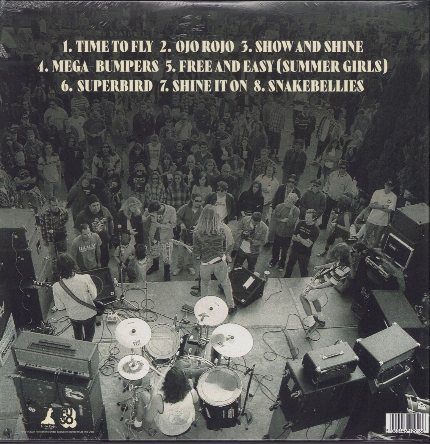 Fu Manchu - No One Rides For Free Red White Splatter Vinyl LP