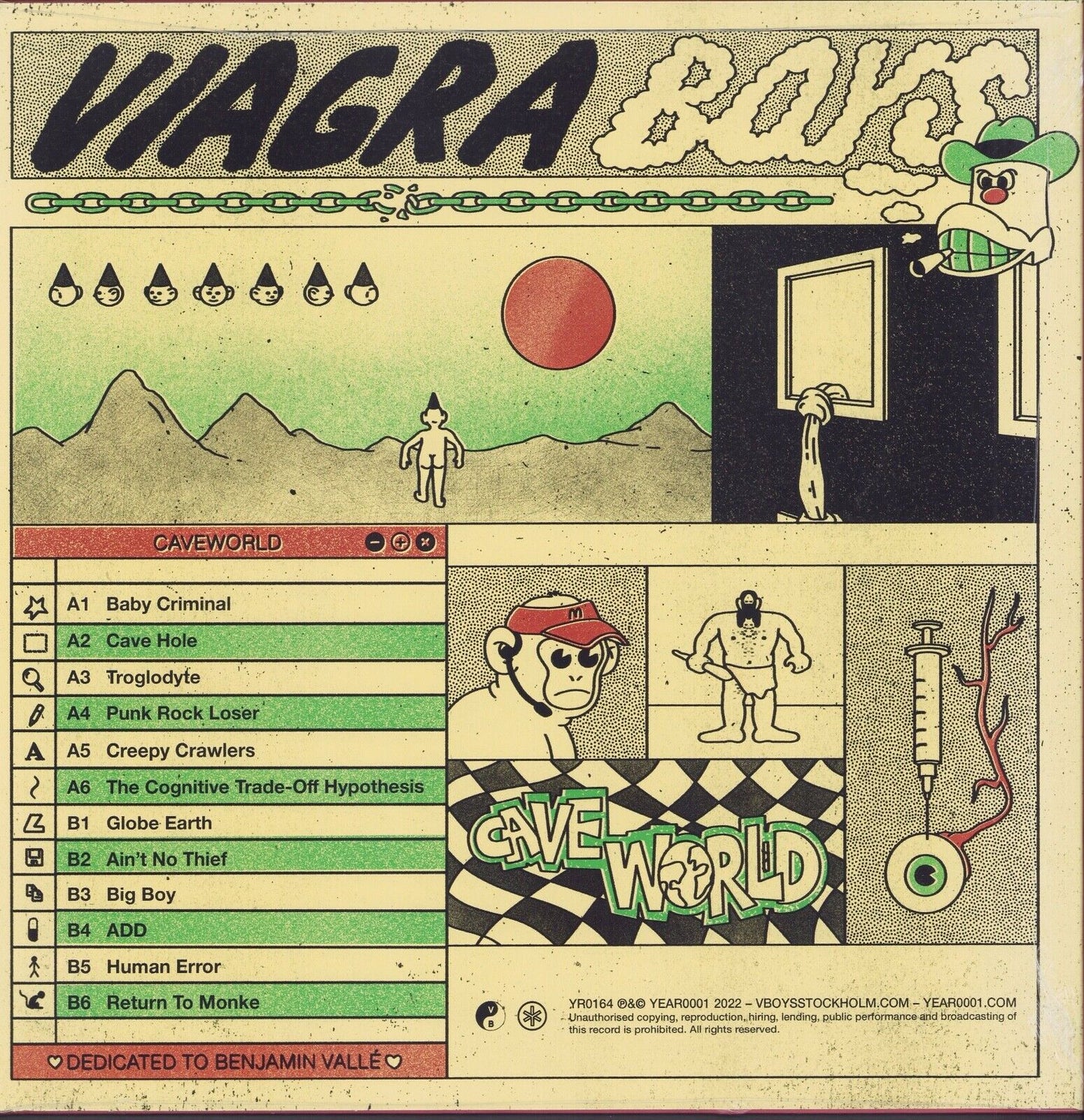Viagra Boys – Cave World Vinyl LP