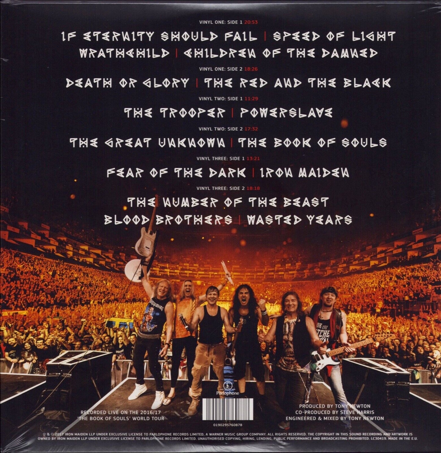 Iron Maiden - The Book Of Souls: Live Chapter Vinyl 3LP