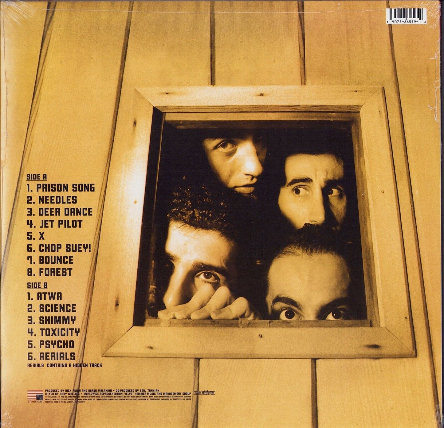 System Of A Down - Toxicity Vinyl LP