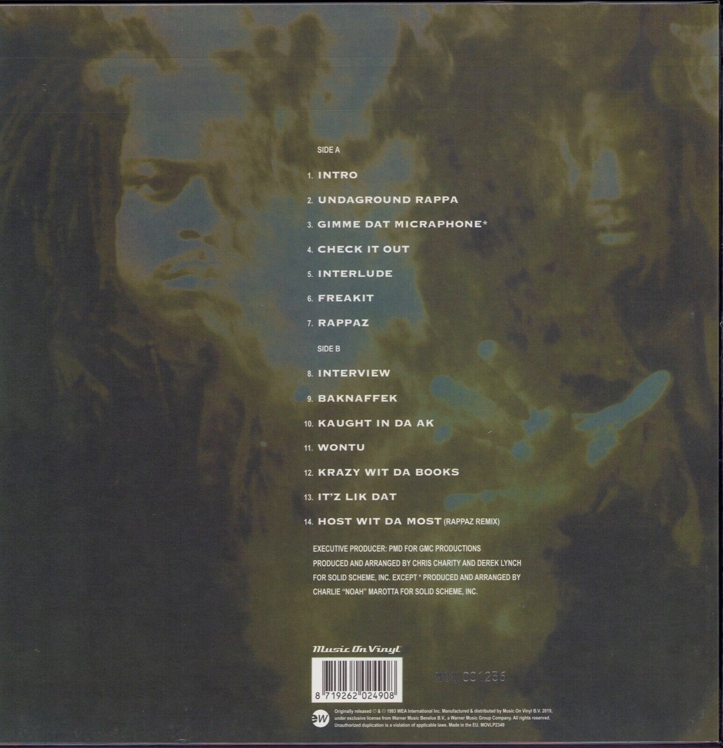 Das EFX - Straight Up Sewaside Silver Vinyl LP Limited Edition