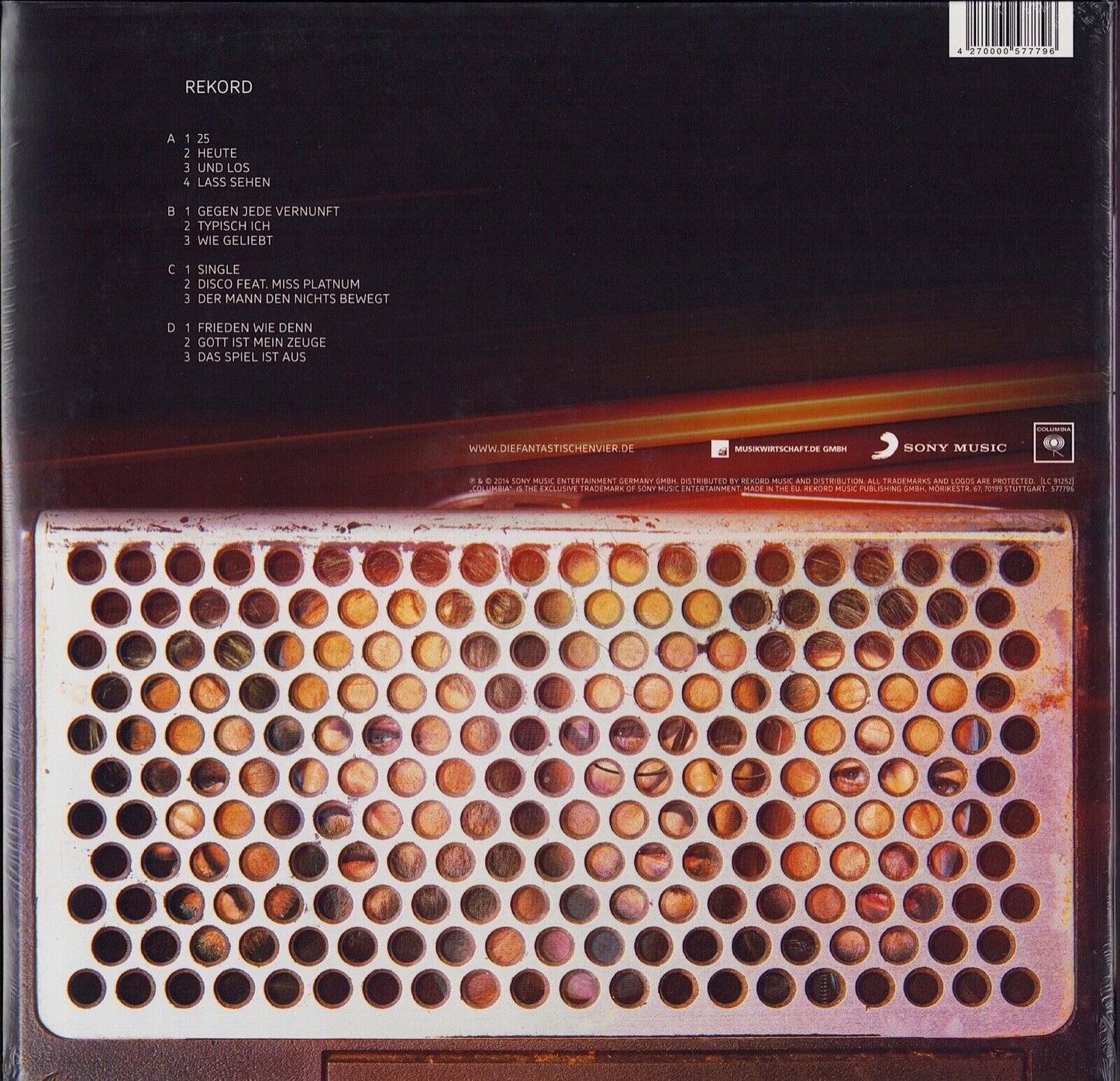 Die Fantastischen Vier - Rekord Vinyl 2LP