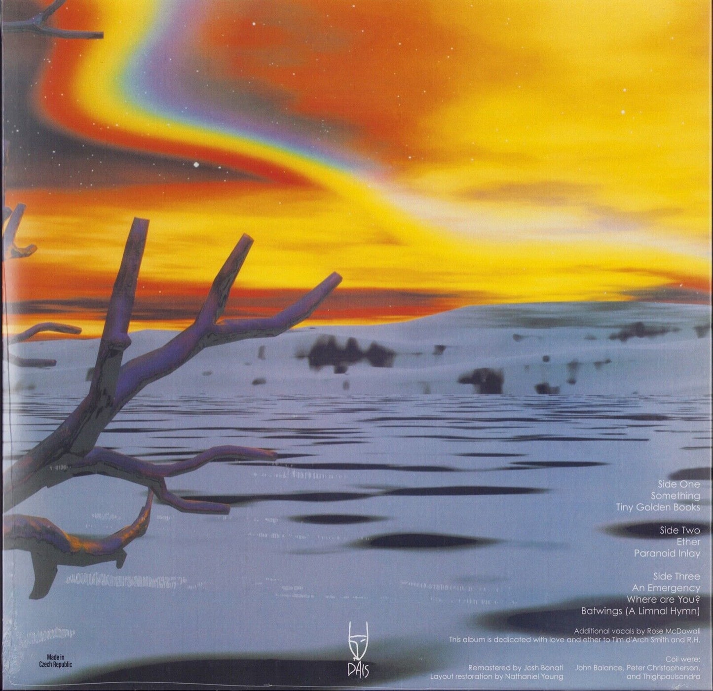 Coil - Musick To Play In The Dark² Vinyl 2LP US