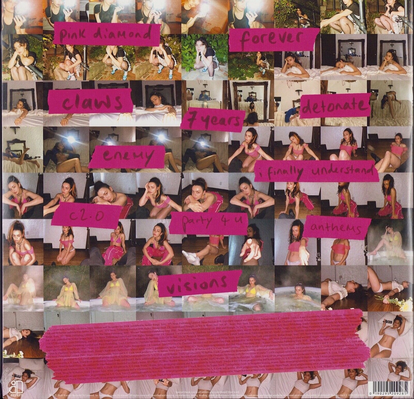 Charli XCX - How I’m Feeling Now Clear Vinyl LP