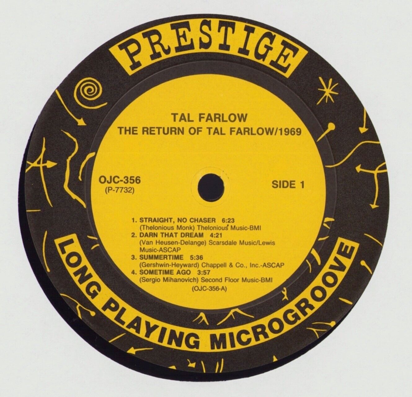 Tal Farlow - The Return Of Tal Farlow / 1969 Vinyl LP