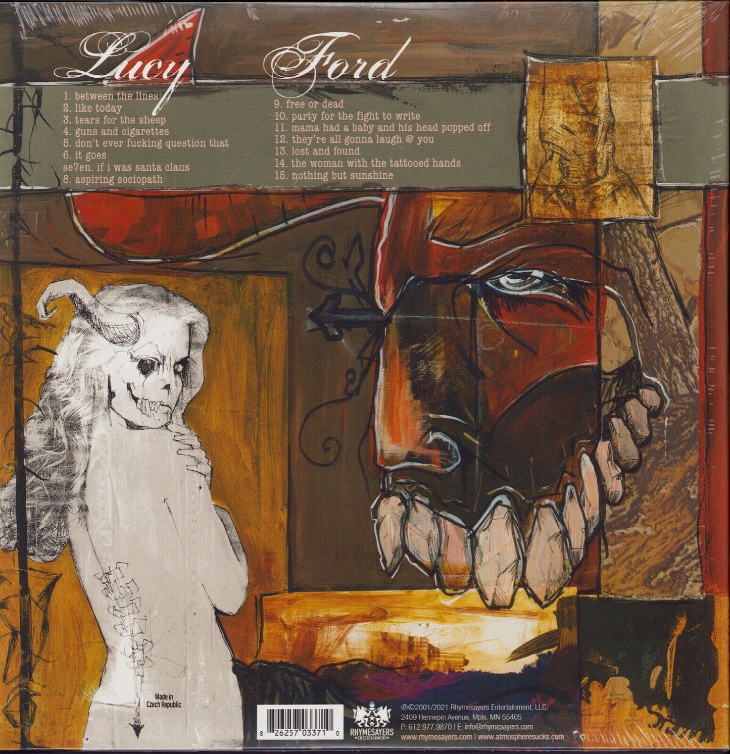 Atmosphere - Lucy Ford: The Atmosphere Ep's Vinyl 2LP 20th Anniversary Edition