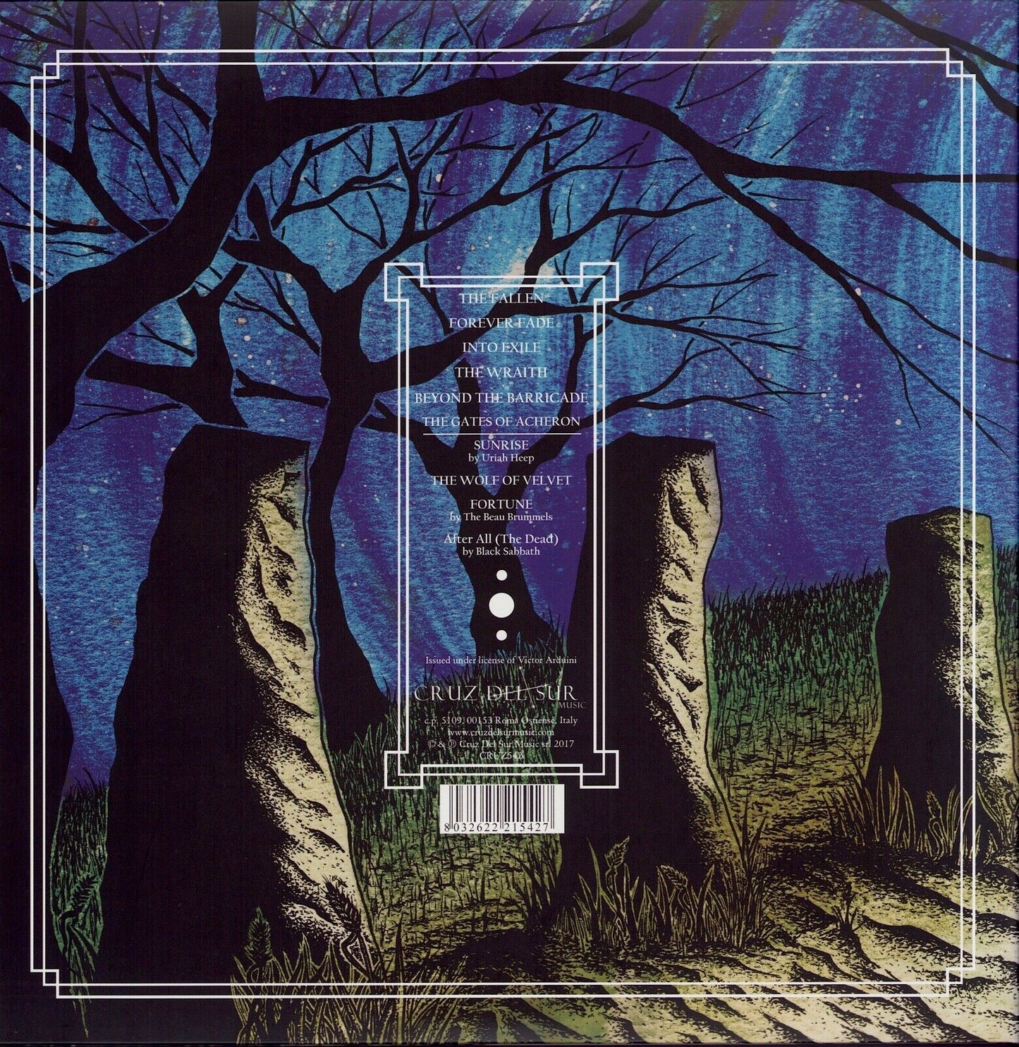 Arduini / Balich - Dawn Of Ages Blue with white Splatter Vinyl 2LP