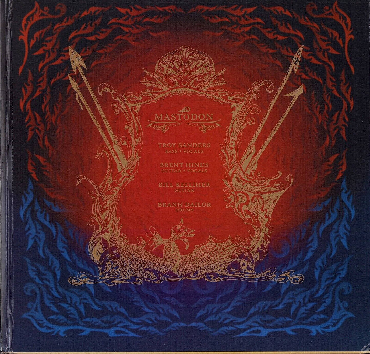 Mastodon - Leviathan Red Translucent Vinyl LP Limited Edition