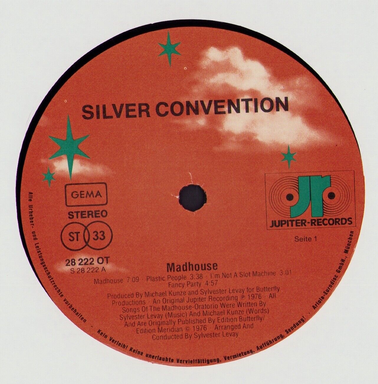 Silver Convention - Madhouse Vinyl LP
