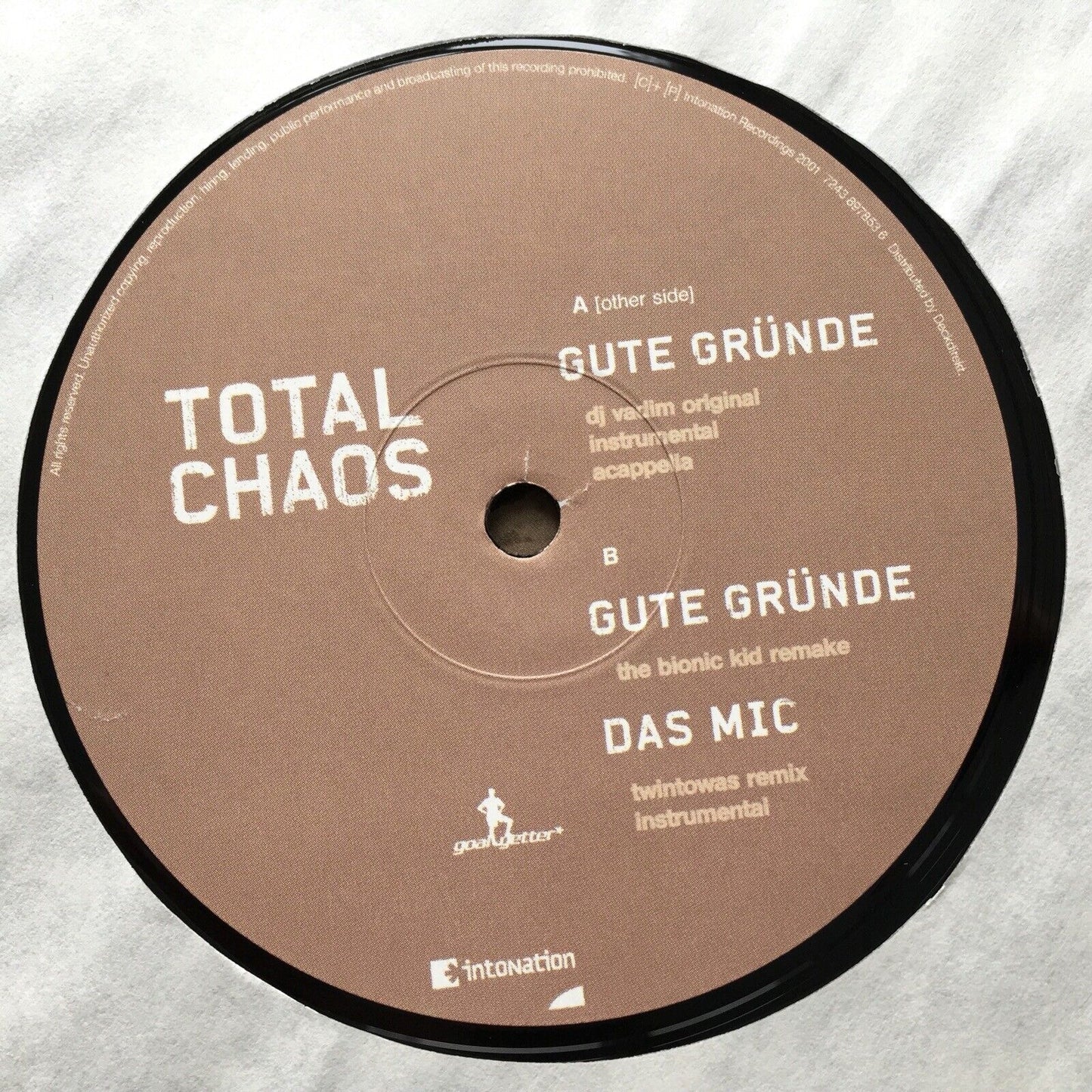 Total Chaos - Gute Gründe Vinyl 12"