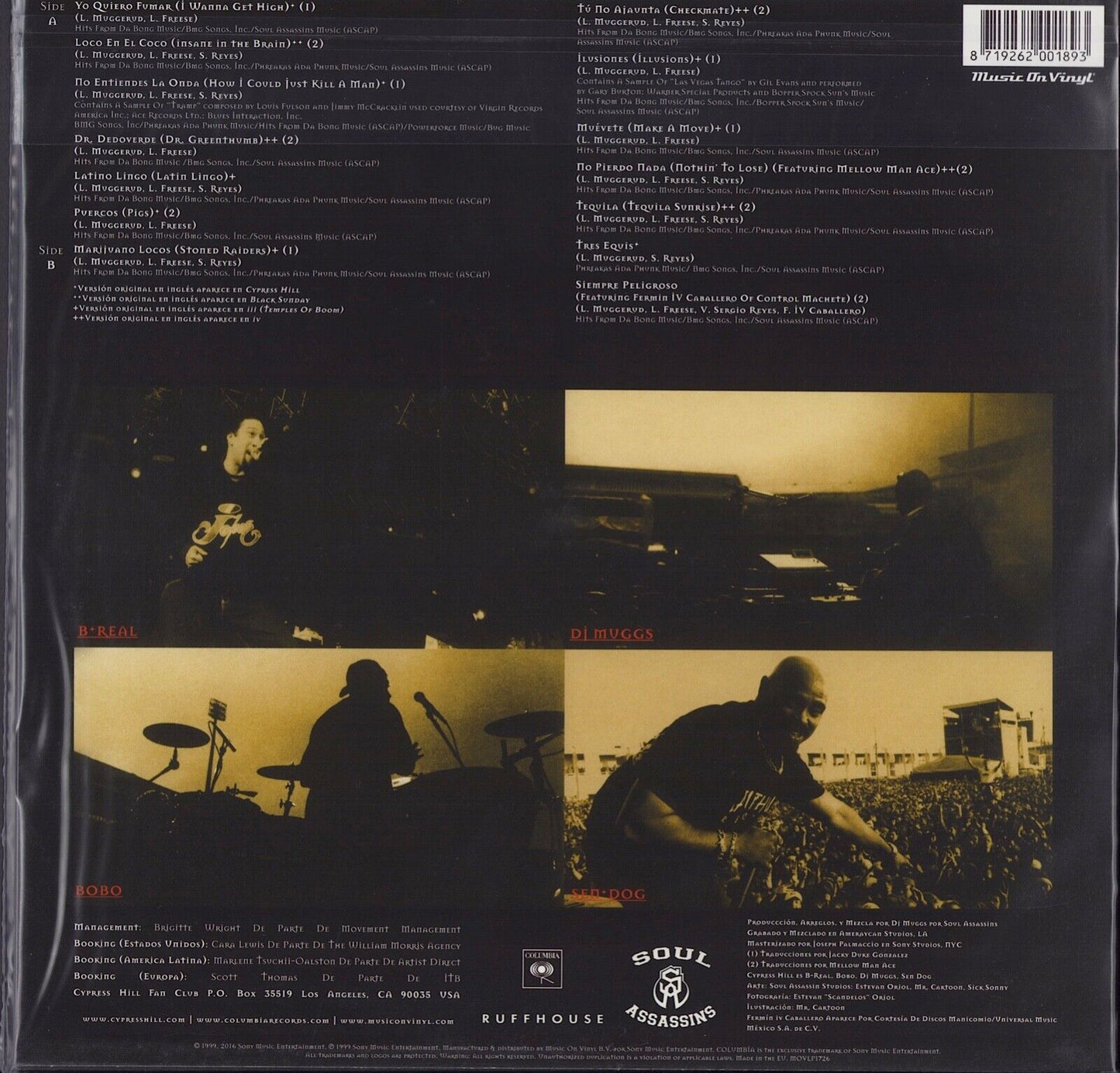 Cypress Hill - III - Los Grandes Éxitos En Español Vinyl LP