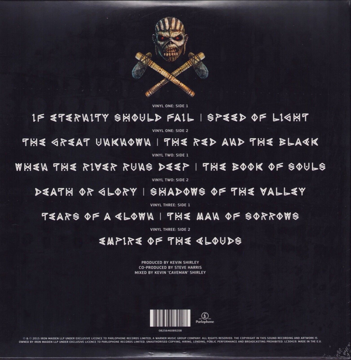 Iron Maiden - The Book Of Souls Vinyl 3LP Limited Editiion