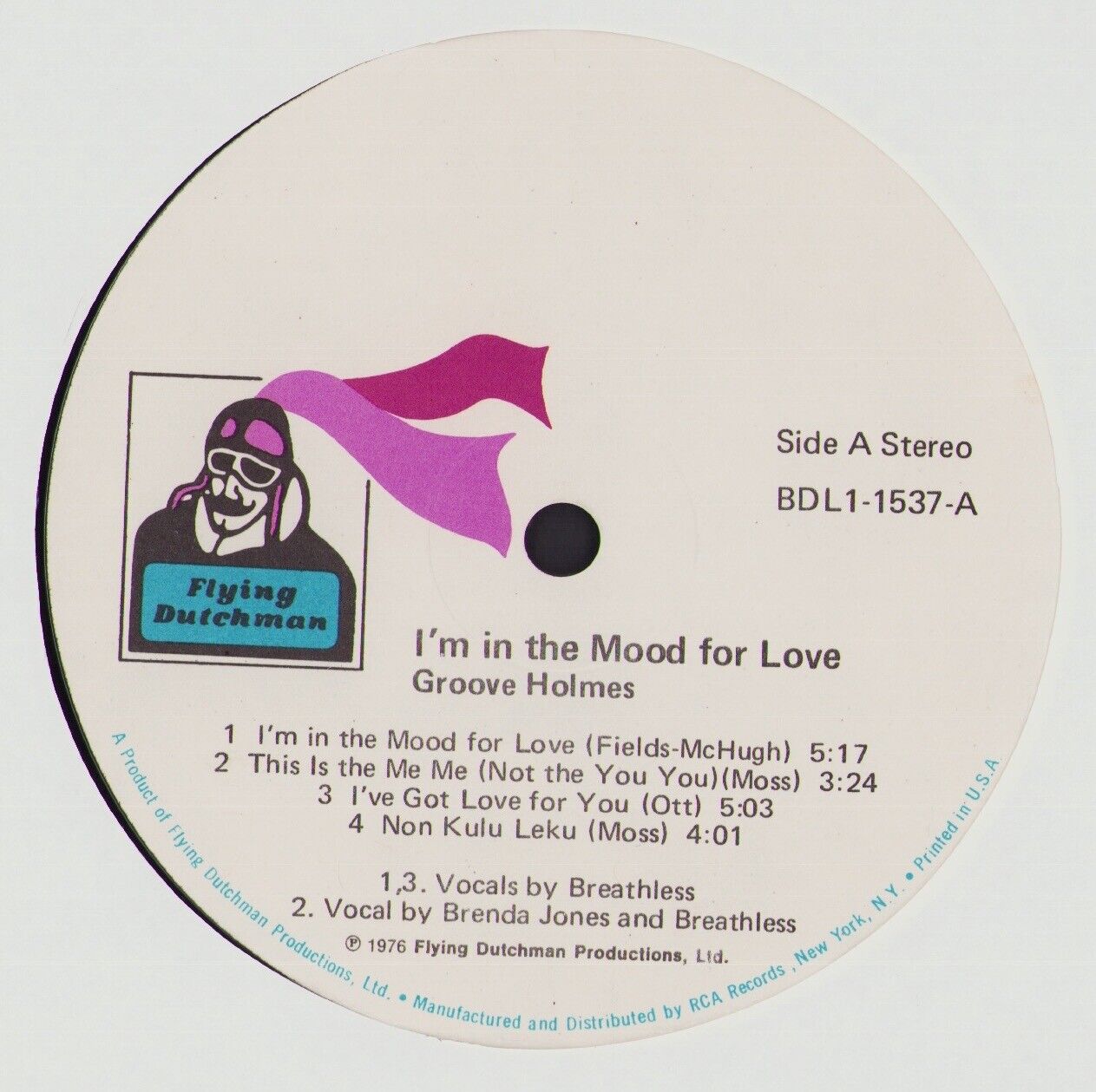 Groove Holmes - I'm In The Mood For Love Vinyl LP