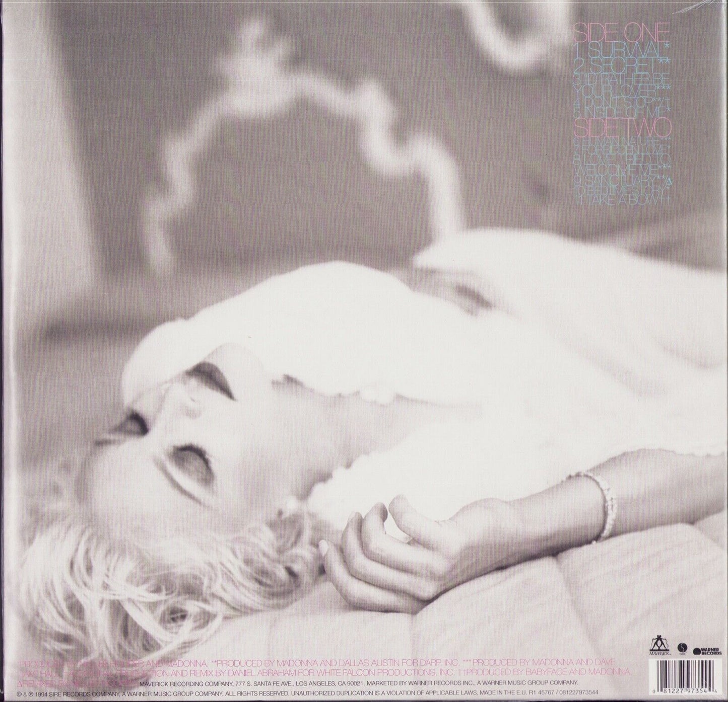 Madonna - Bedtime Stories Vinyl 2LP
