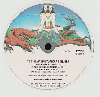 Pekka Pohjola ‎- B The Magpie Vinyl LP