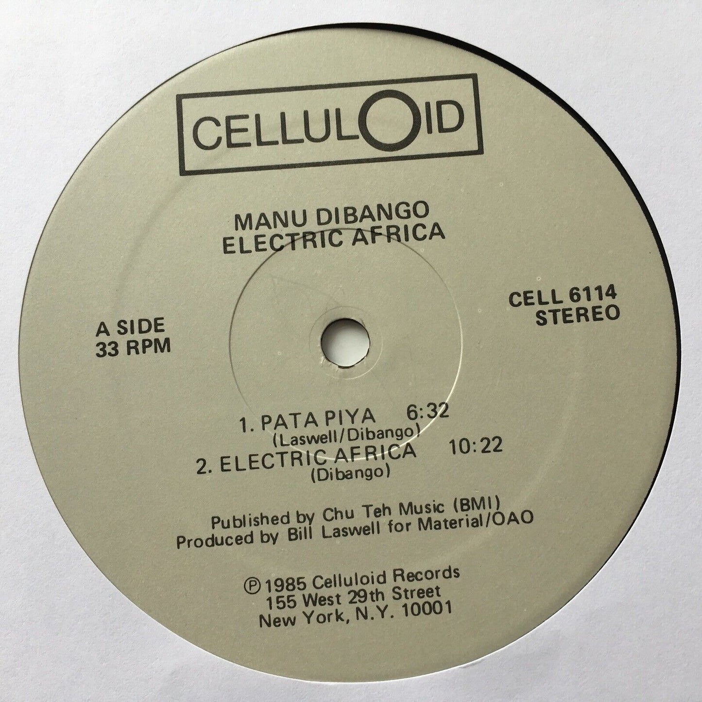 Manu Dibango - Electric Africa Vinyl LP