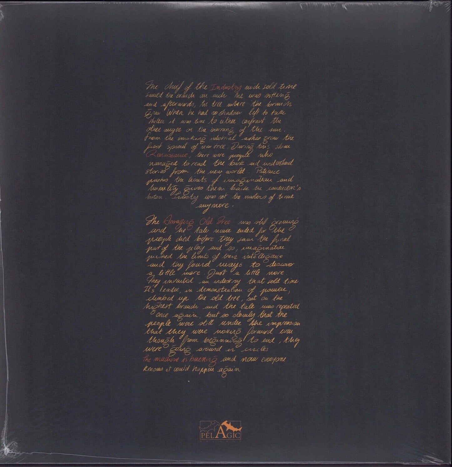 Bruit ≤ – The Machine Is Burning And Now Everyone Knows It Could Happen Again Orange Vinyl LP