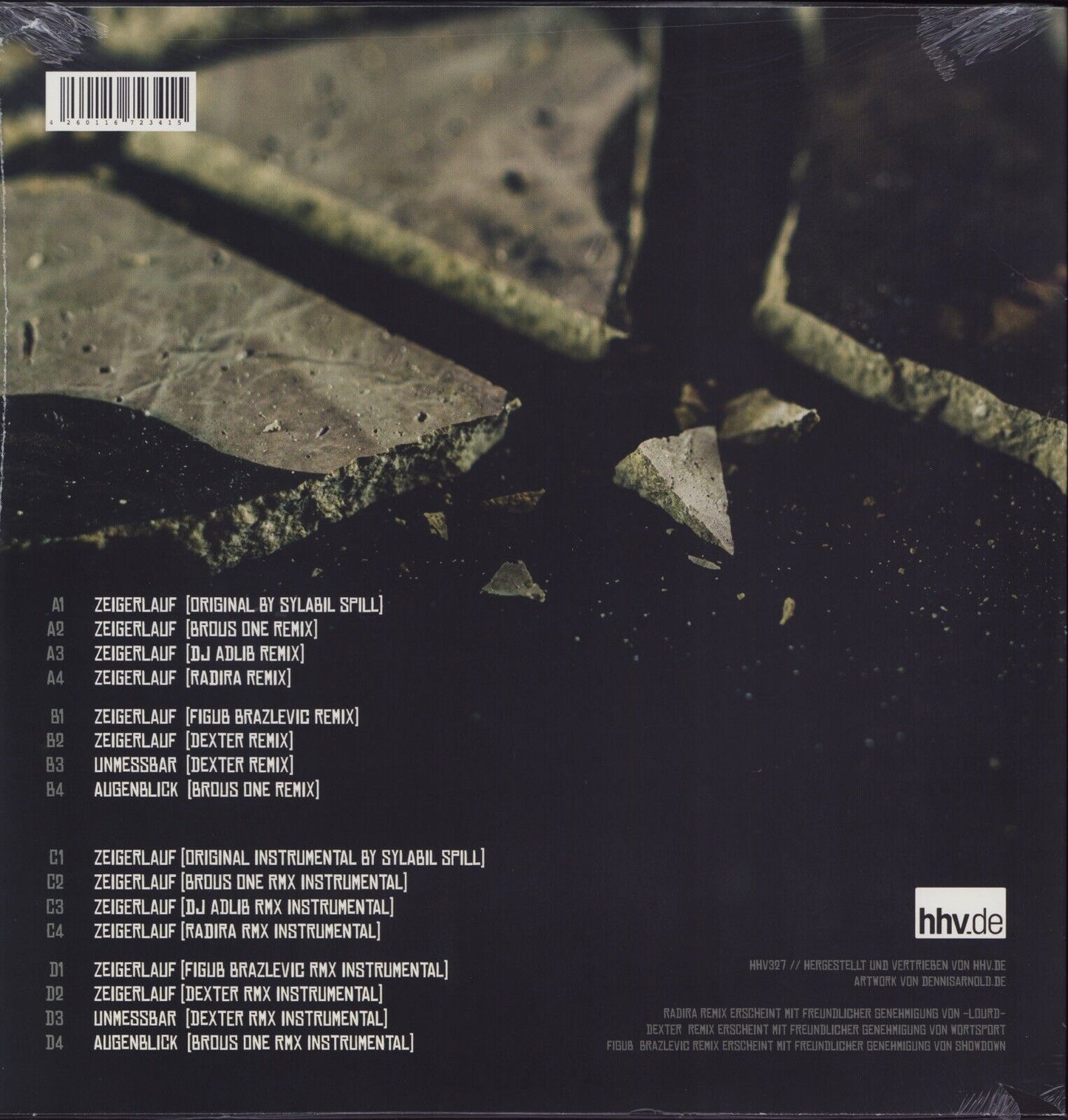 Sylabil Spill - Zeigerlauf Vinyl EP