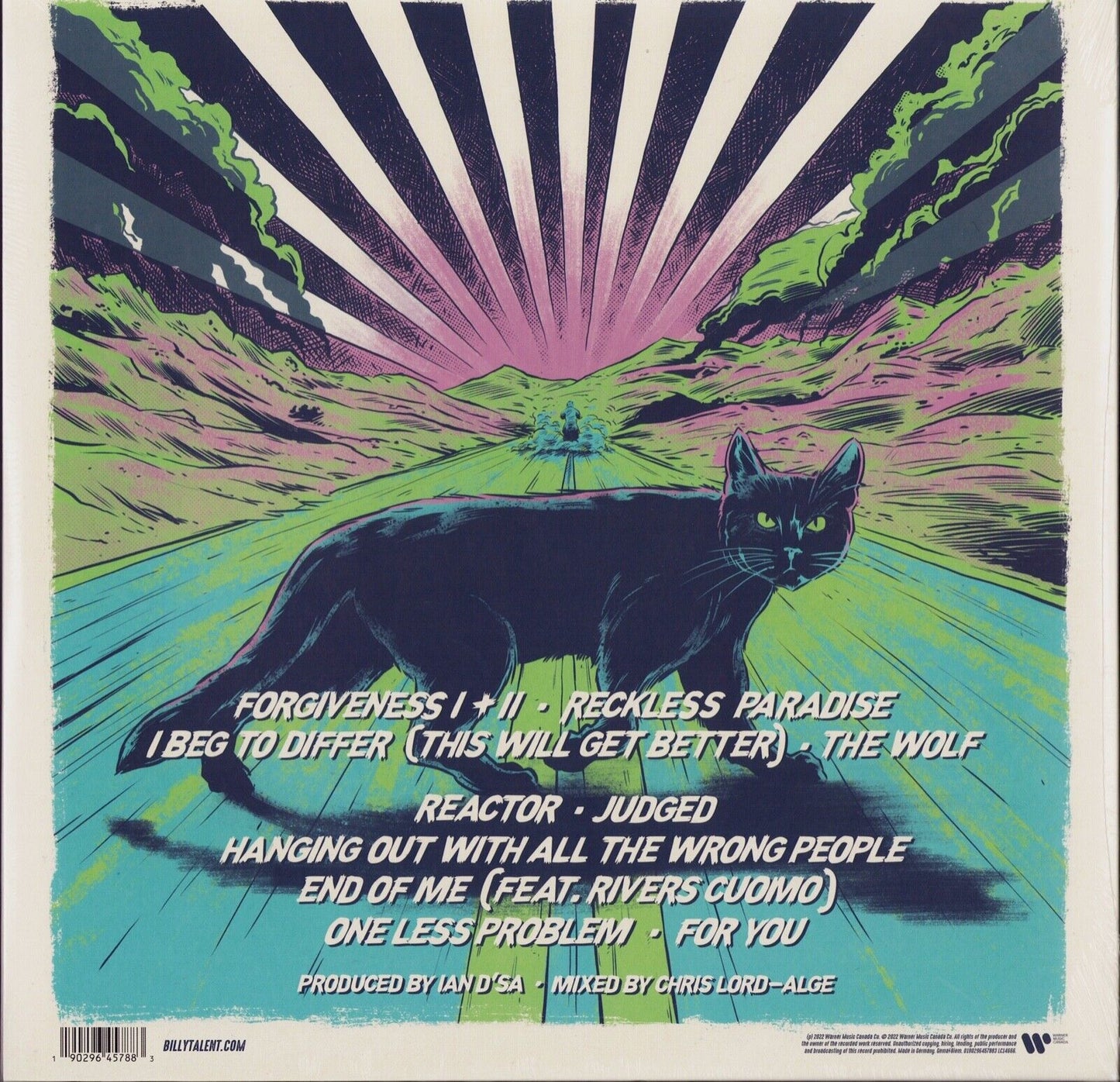 Billy Talent - Crisis Of Faith White Vinyl LP Limited Edition