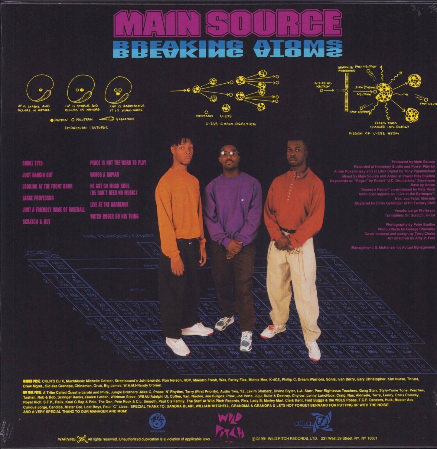 Main Source - Breaking Atoms Vinyl LP