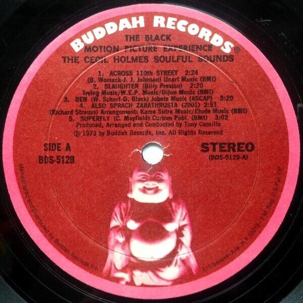 The Cecil Holmes Soulful Sounds - The Black Motion Picture Experience Vinyl LP