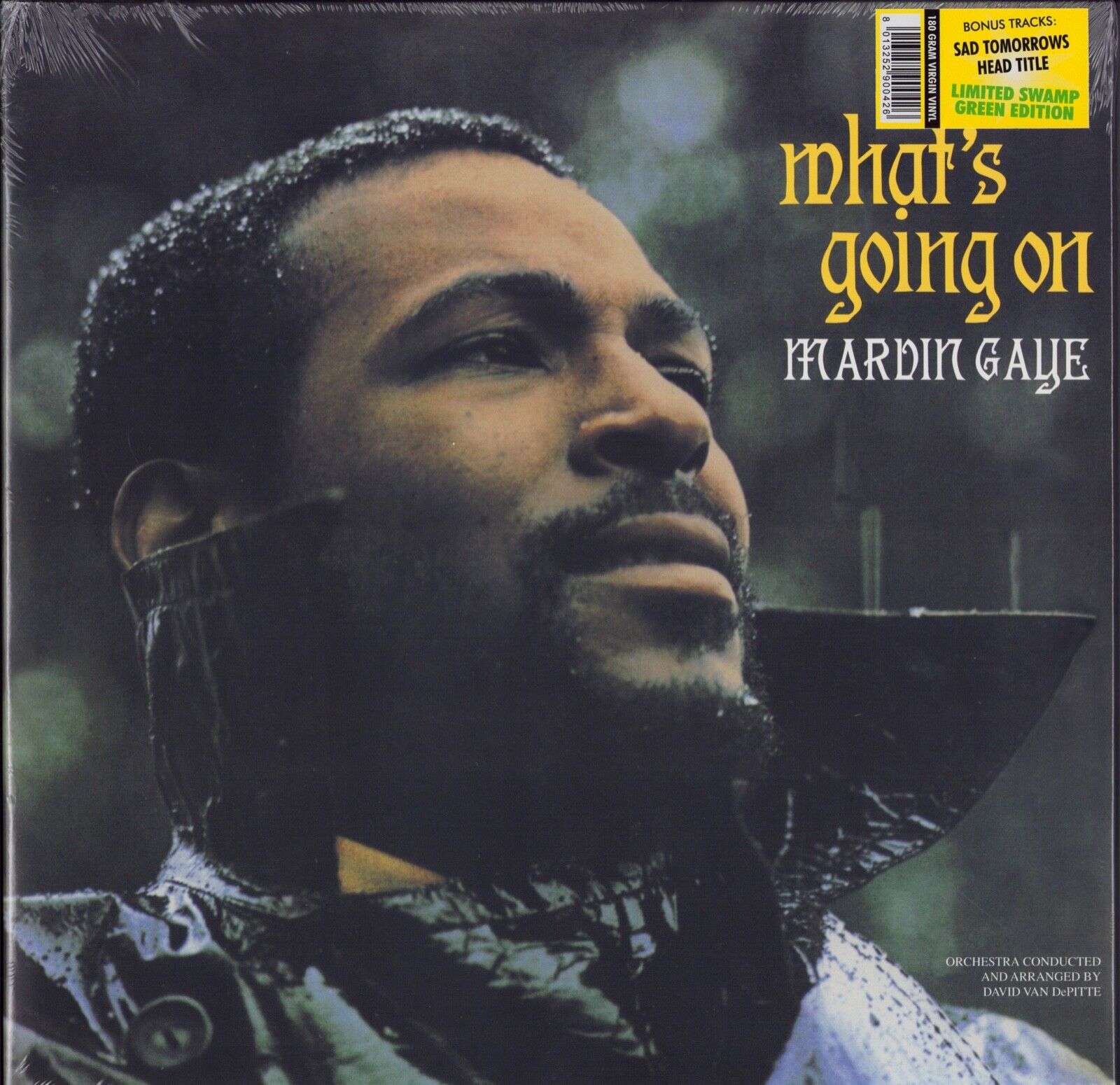 Marvin Gaye ‎- What's Going On (Green Vinyl LP) Limited Edition