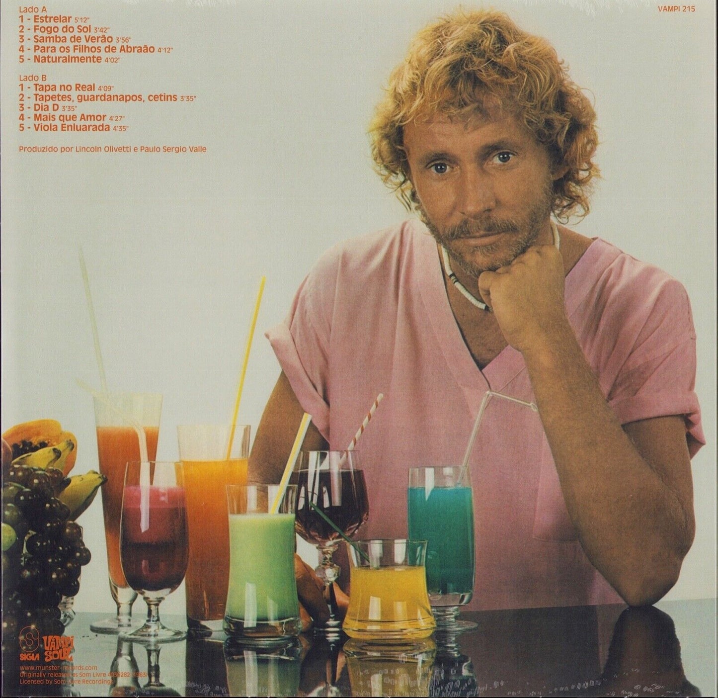 Marcos Valle - Marcos Valle Blue Splattered Vinyl LP Liimited Edition